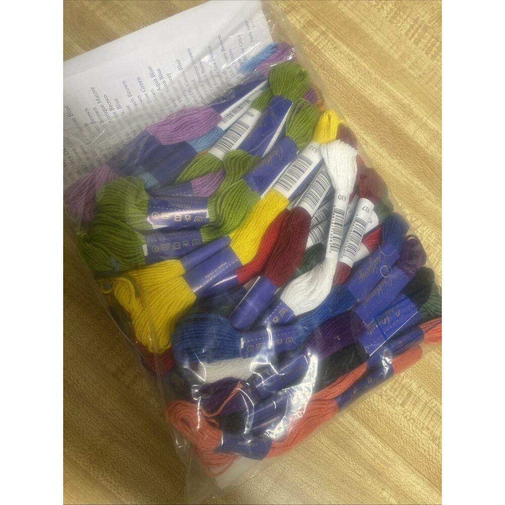 New Lot Of 33 Craftways CrossStitch Floss Embroidery Thread Cross-stitch